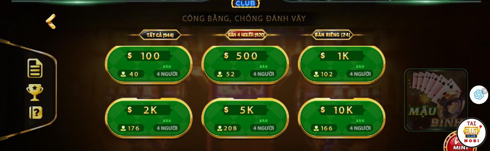 Cách chơi Mậu Binh tại Hitclub đơn giản dành cho người mới bắt đầu