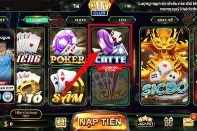 Catte Hitclub – Game bài đổi thưởng cực khủng cho tân thủ